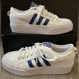 Adidas Nizza Platform Low Top Sneakers - Women’s 10.5 / Men’s 9.5